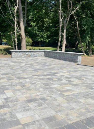 Retaining Wall Installation